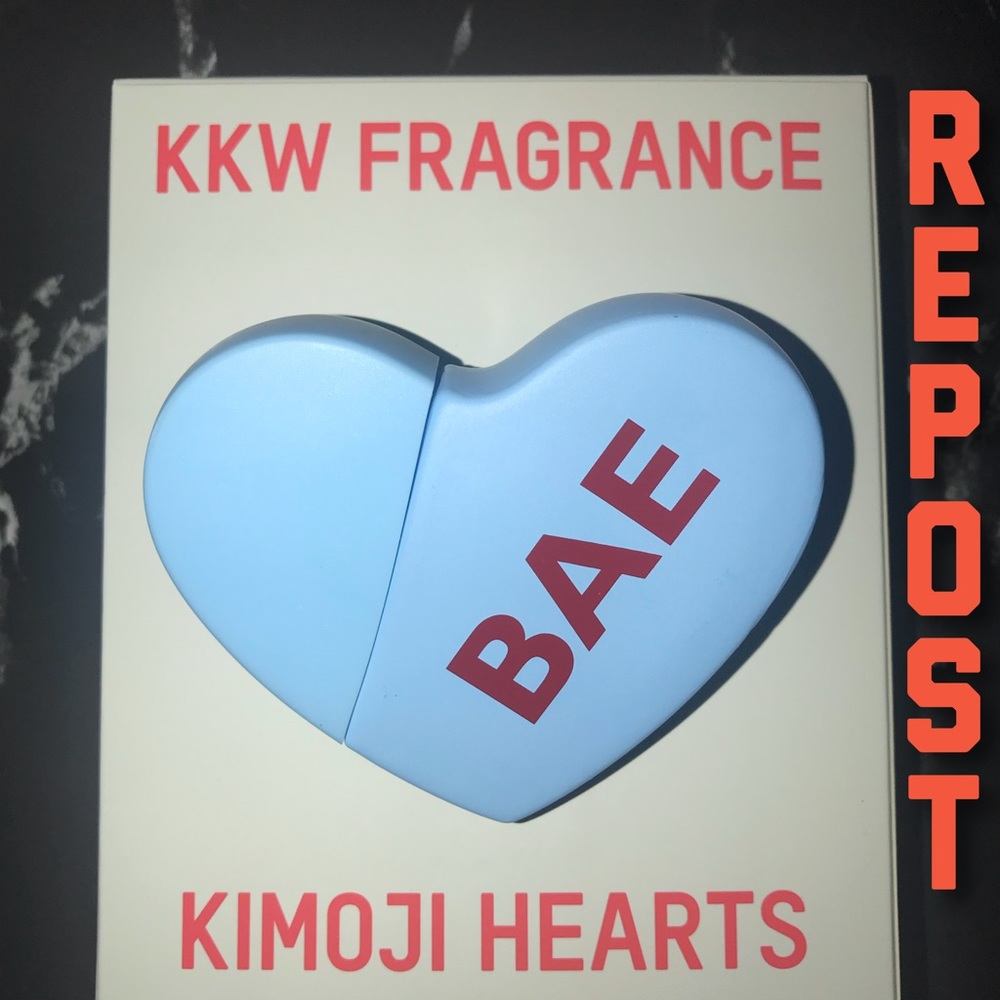 NEW KKW FRAGRANCE KIMOJI HEARTS BAE KIM KARDASHIAN - Picture 2 of 8